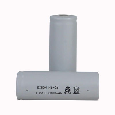 Ni-Cd F KRH33/91 8Ah 1.2v Battery high and low temperature rechargeable NiCd battery