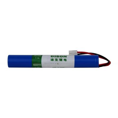 7.4V 2.6Ah NMC Lithium Ion Li NiCoMh Battery Pack for Flashlights INR18650 Battery with self-protection PTC