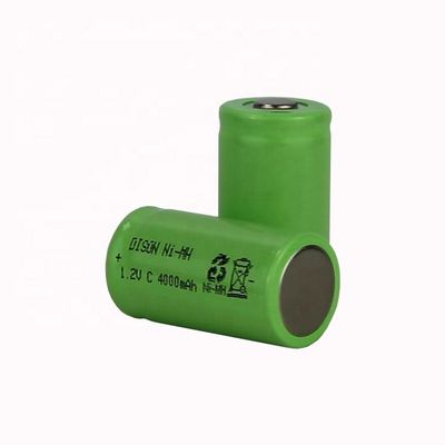 High Temperature Rechargeable Battery Cells for Emergency Lighting Ni-Mh C 4000mAh
