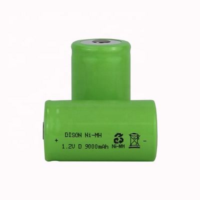 High Temperature Ni-MH D 9000mAh Battery Cells for Emergency Lighting and Communication