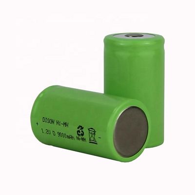 High Temperature Ni-MH D 9000mAh Battery Cells for Emergency Lighting and Communication