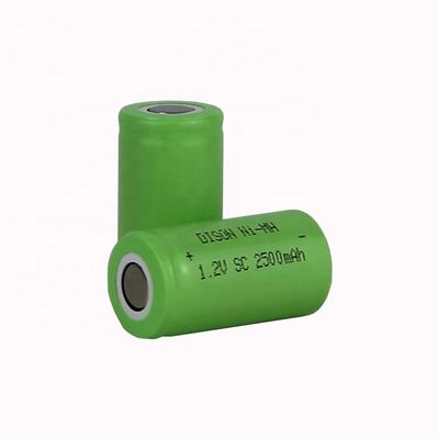 SC Ni-Mh HRH23/43 2.5Ah High Temperature Rechargeable Battery Cells for Communication