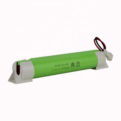 480g NiMh HRK33/62 D 3.6v 7ah Rechargeable Battery Pack for Emergency Lighting Energy