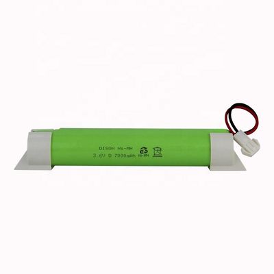 480g NiMh HRK33/62 D 3.6v 7ah Rechargeable Battery Pack for Emergency Lighting Energy