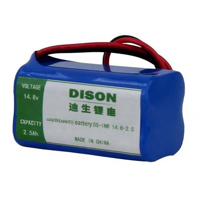 2C Discharge Rate 14.8v 2.5Ah NMC Lithium ion Li NiCoMh Battery Pack for Robot Cleaner