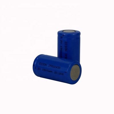 3.2v 1500mAh LiFePO4 Battery Cell 22430 LFP Anode Material 45g for Flashlight Power