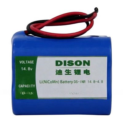 18650 NCM Lithium Ion Li NiCoMh Battery Pack For Robot Cleaner 14.8V 4.8Ah