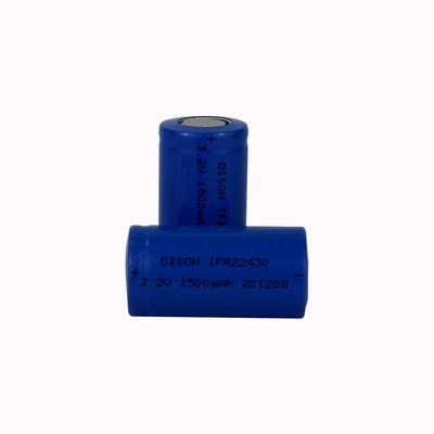LiFePo4 Lithium Battery 22430 Cell 1500mAh for Wide Temperature Range Emergency Lighting
