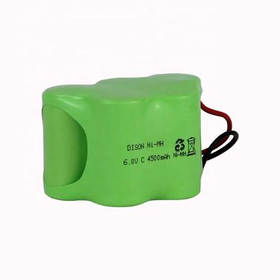 4500mah Capacity NiMh HRH26/51 6v C Rechargeable Battery Pack for Emergency Lighting