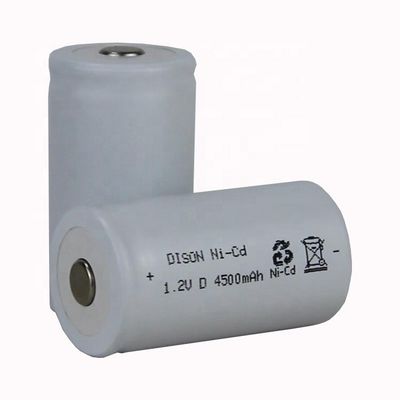 Emergency Lighting Nickel Cadmium Rechargeable Battery 1.2V 4.5ah 70C High Temperature
