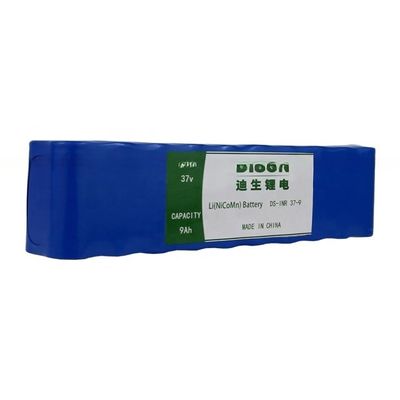 2C dischargerate 37v 9Ah NMC Lithium Ion Li NiCoMh Battery Pack For E Bike Scooter
