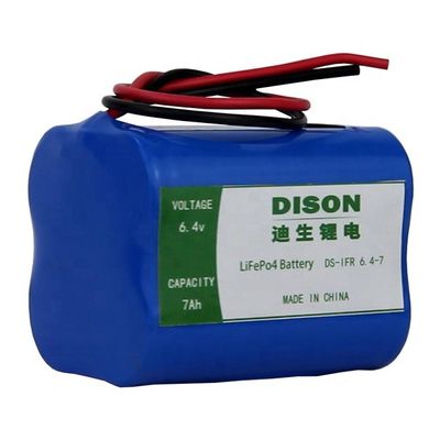 IFR26650 6.4v 7000mahLiFePo4 Lithium Ion Phosphate Battery Pack for Telecommunication