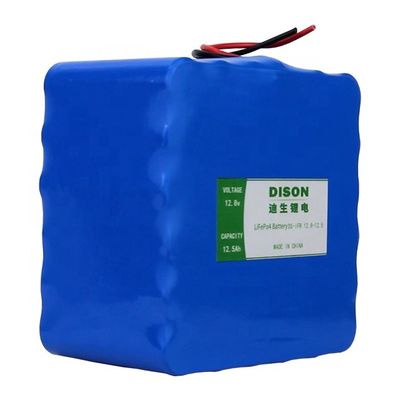 Low temperature 12.8V 12.5Ah 160Wh LiFePo4 Lithium Ion Phosphate Battery Pack for Solar Street Lighting