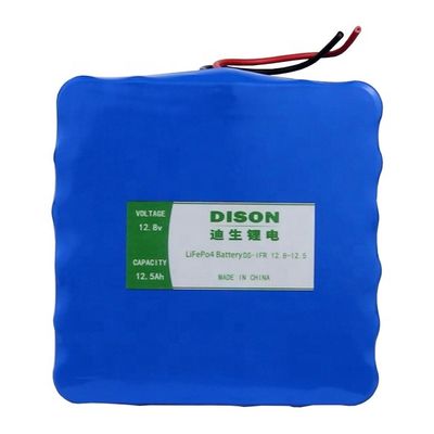 Low temperature 12.8V 12.5Ah 160Wh LiFePo4 Lithium Ion Phosphate Battery Pack for Solar Street Lighting