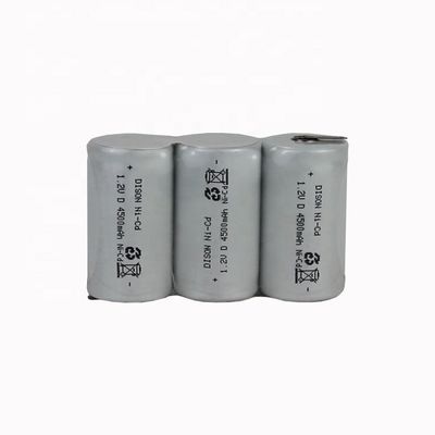 Emergency Lighting NiCad D Type 3.6V 4.5Ah Rechargeable Battery Pack 70°C