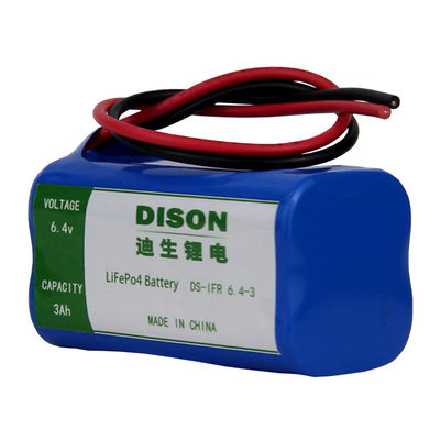 6.4v 3.8ah Lifepo4 Lithium Battery Pack For Solar Energy Storage And Emergency Lighting
