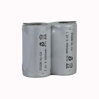 High Low Temperature Ni Cd Rechargeable Battery D KRH33/62 2.4V 3.6ah