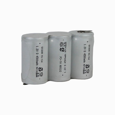 -40C Low Temperature Rechargeable NiCd D KRH33/62 3.6V 4.5Ah Battery Pack For Emergency Lighting